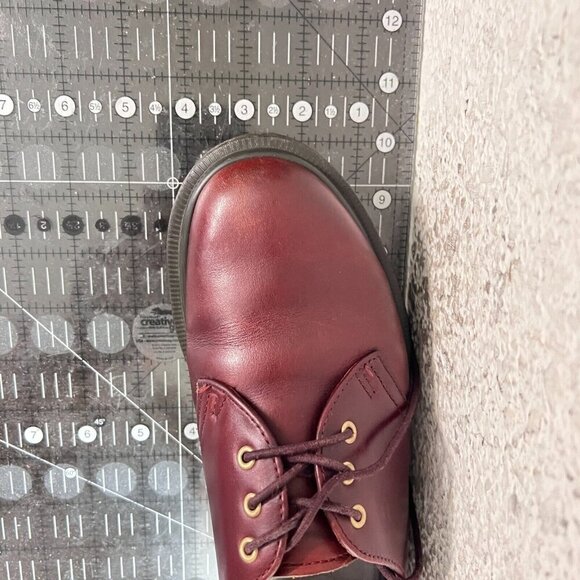 Dr Martens Air Cushion Sole 10078 Women Size 6 Brown Leather Low Top Derby Shoes - Picture 14 of 14
